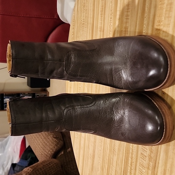 Lucky Brand Brown Heeled Boots - Picture 2 of 6